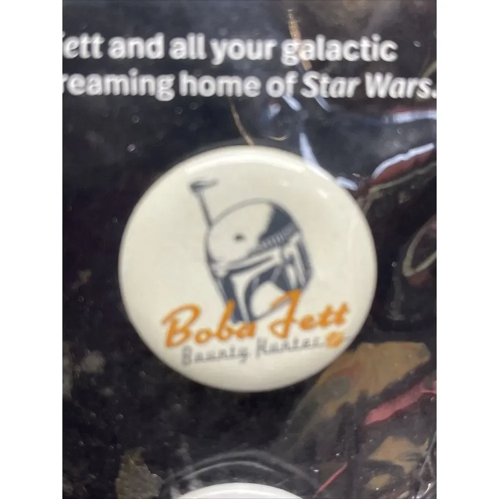 Set of 4 Star Wars Pins The‎ Book of Boba Fett Disney+ Brand New FREE SHIPPING